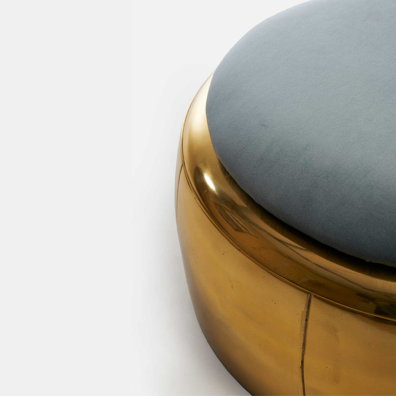 Ottoman-Toppbrass Ottoman Blue Toppbrass