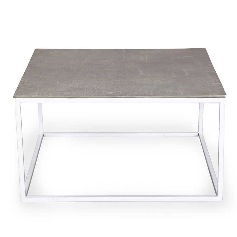 Larry coffee table _large Metal coffee table for living room