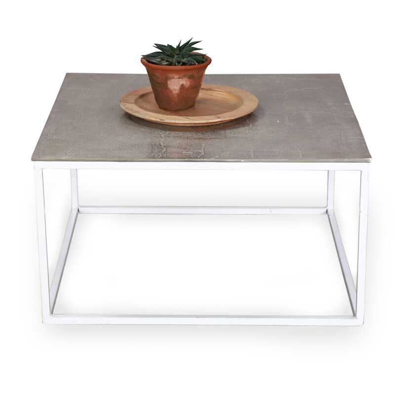 Larry_coffee table_small Metal coffee table : Topp Brass