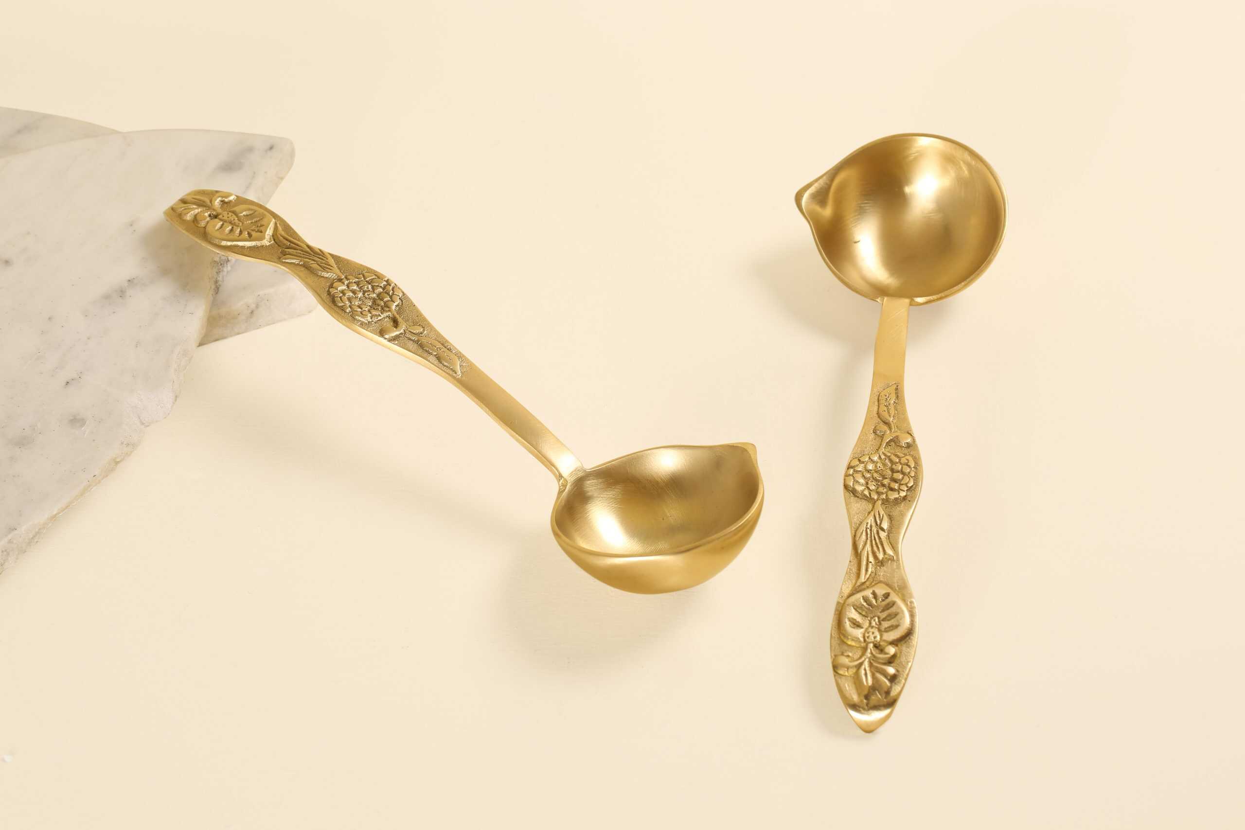 PURI7229 Brass ladle