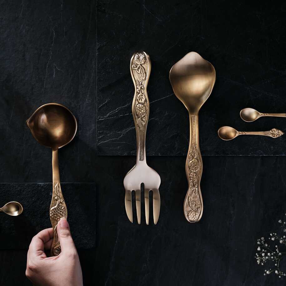 Shiv Ahuja_Topp Brass 18th July 20250503_Lowres copy Brass serving spoon set