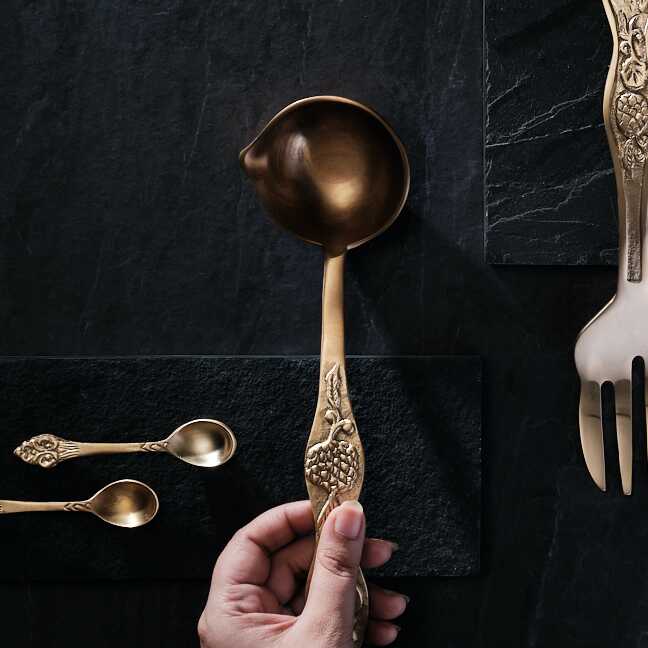 Brass ladle Brass ladle