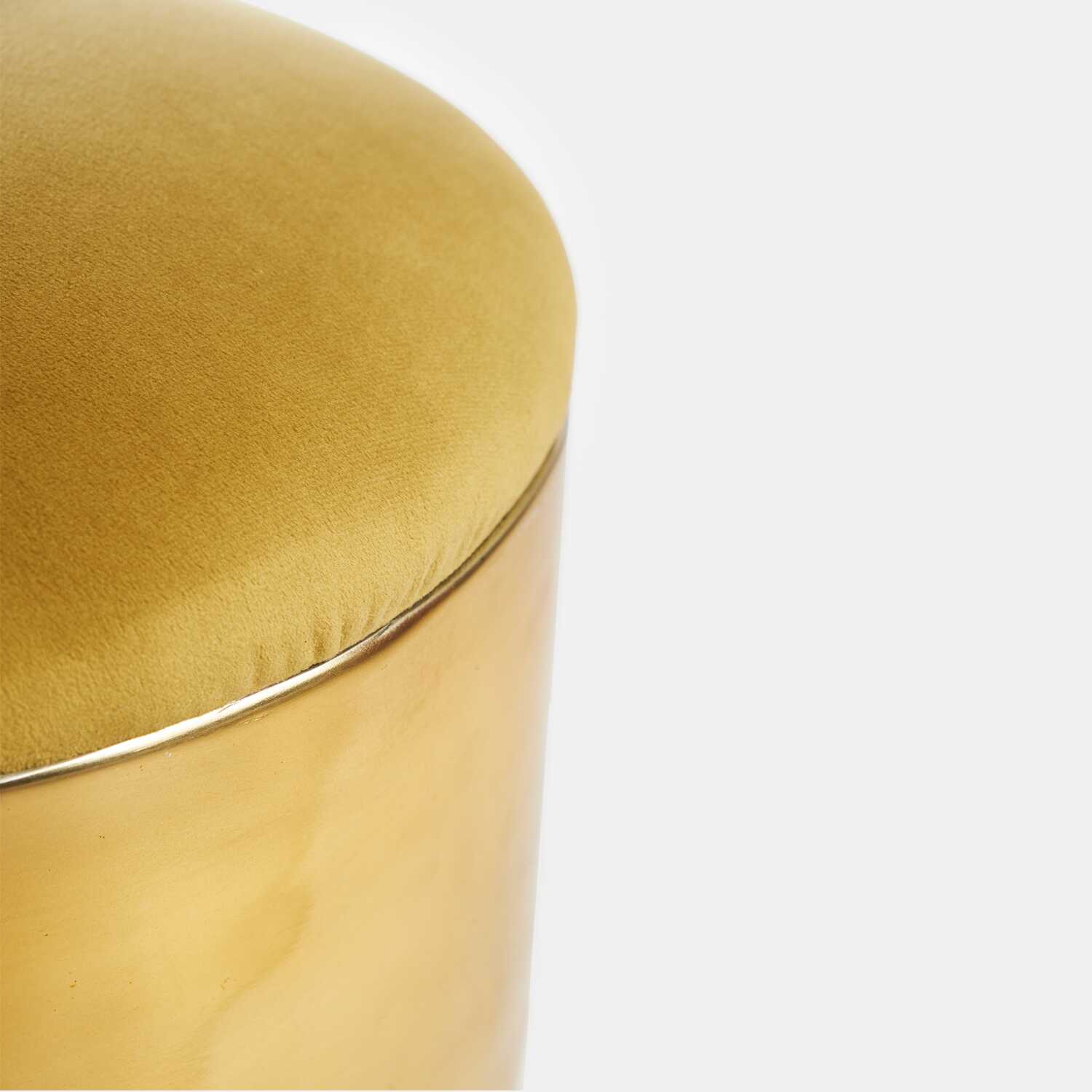 Leo stool - Toppbrass Stool closeup